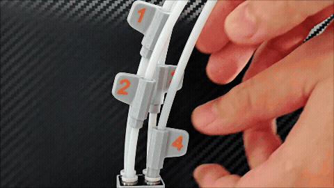 2-in-1 PTFE Tube Indicator & Quick Release Tool