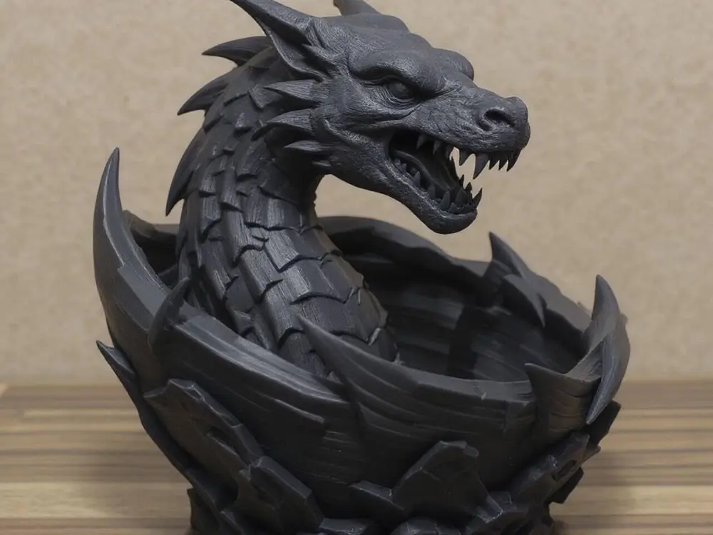 Dragon key bowl