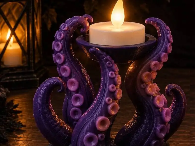 Tentacles Candle Holder – Whimsical Octopus Design
