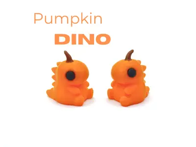 Cute Pumpkin Dino Mini Autumn Decoration Desk Toy