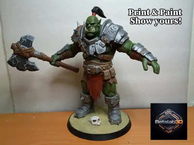 Honorable Orc Warrior - Statue 20cm