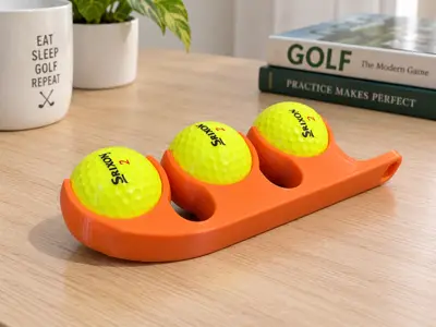 3 Golf Ball Holder