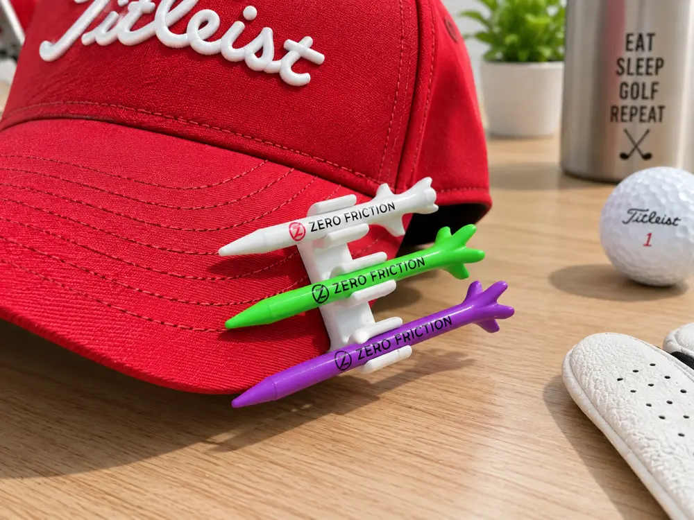 Golf Tee Hat Clip