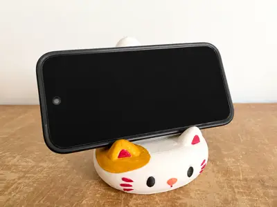 Cute Cat Phone Holder