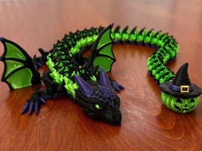Articulated Halloween Dragon v.2