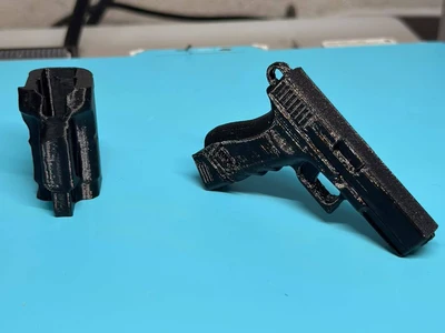 Peteco Peteco Chaveiro Pistola e Coldre