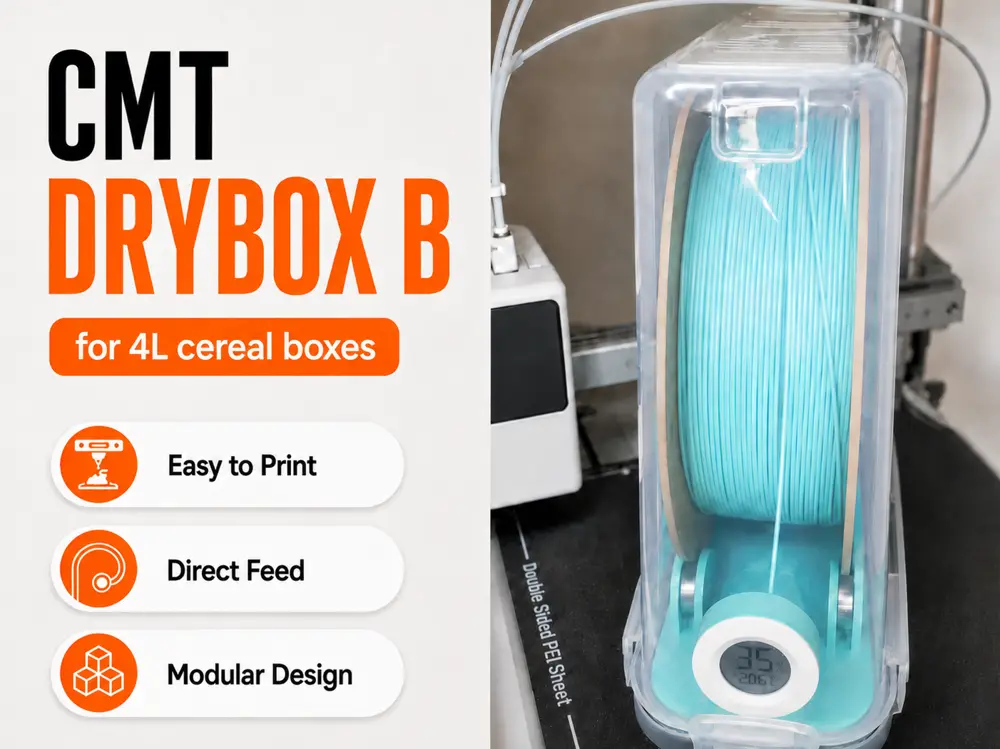 Version B - CMT Non-destructive Dry Box for 4L Cereal Boxes