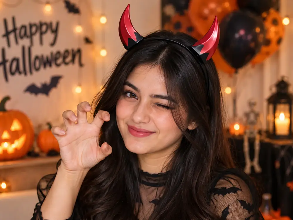 Halloween  Horn Headband