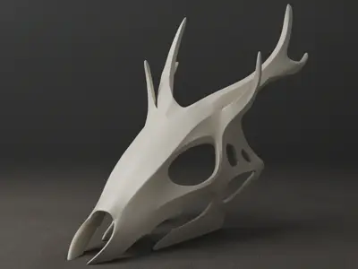 Wendigo skull