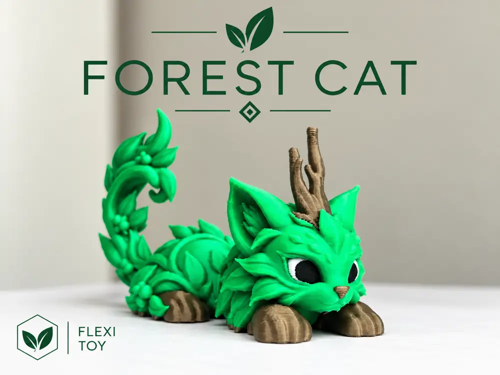 halloween forest cat-cat flexible toy articulated toy
