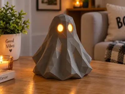 Ghost Sculpture Tealight