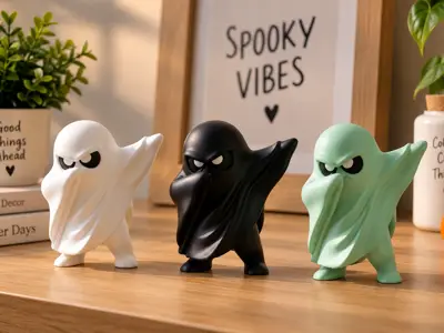 Dabbing Spooky Ghost