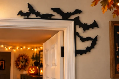 Halloween Door Corner Decor