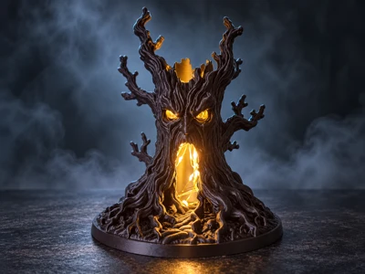 Haunted Tree Lantern
