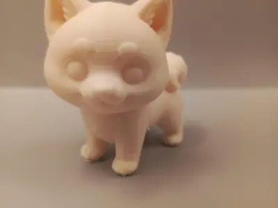 Chibi Akita Inu Figurine