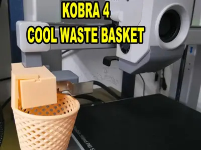 Kobra 4 Poop Bin Cool Basket