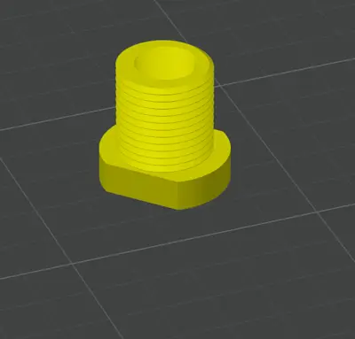 1/2x28 to 3/4x16 Thread Adapter