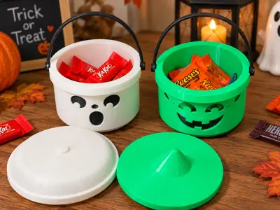 Mini Halloween Buckets