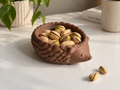 Cute Hedgehog Bowl 🦔 | Cozy Autumn Snack & Candy Bowl