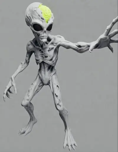 Zombie ALIEN 3ft