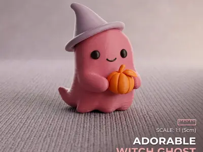 Witch adorable witch ghost