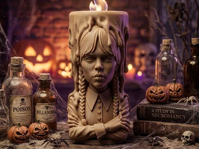 halloween candela mercoled' addams