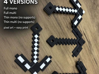 ⛏️ PIXEL PICKAXES – Minecraft Style