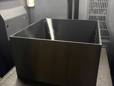 Sieb für Abfluss Eckig 260x260x150  3mm Löcher