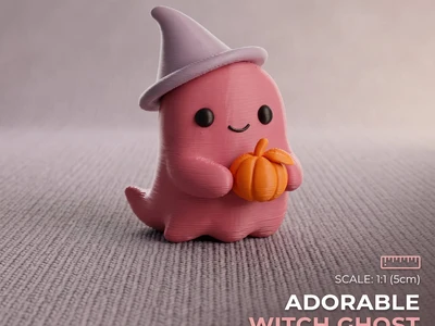 Witch adorable witch ghost