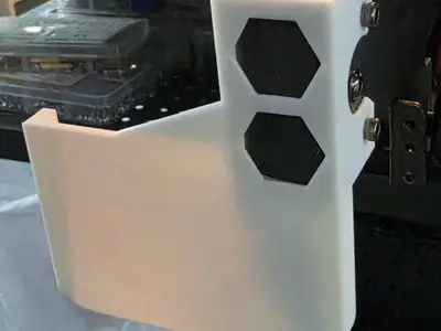 K3M Deflector: Anycubic Kobra 3 Max Purge Waste Shield