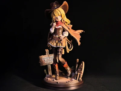 MIA 库迪 西部萝莉 已分件 易上色 高30cm