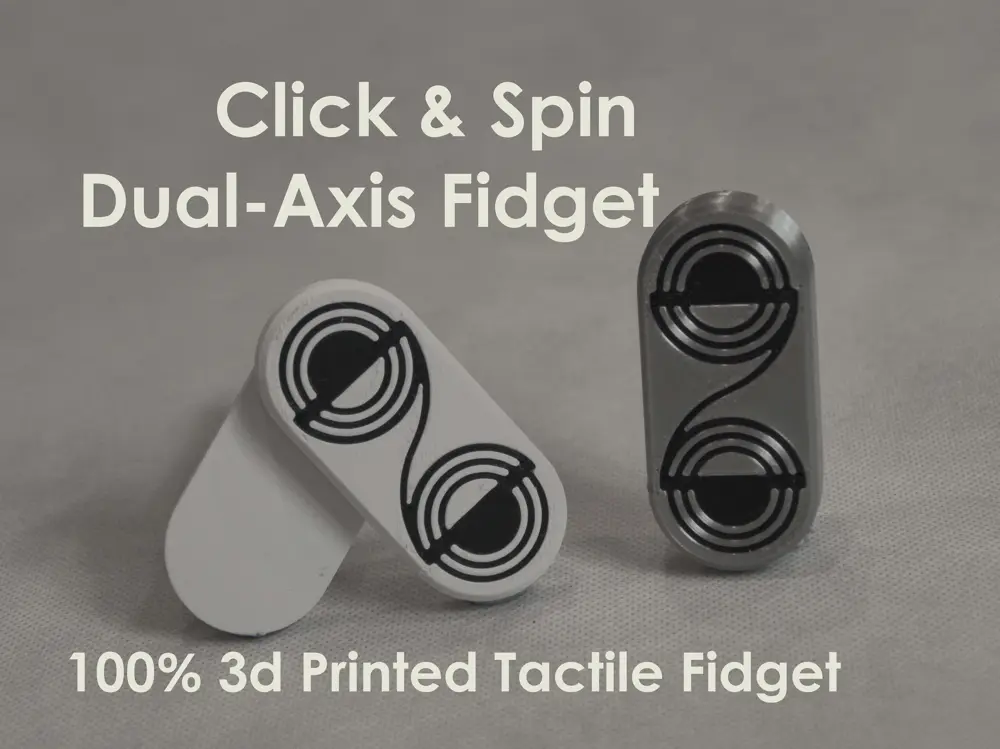 Click & Spin Dual-Axis fidget