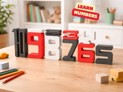 LEARN NUMBERS / EDUCATIONAL TOY / KIDS LEARNING NUMBERS