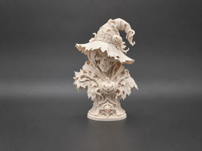Halloween Scarecrow Bust