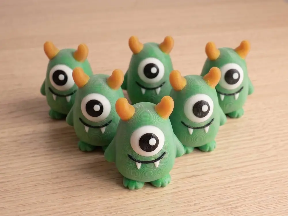 cute monster (inspired by monster and co)