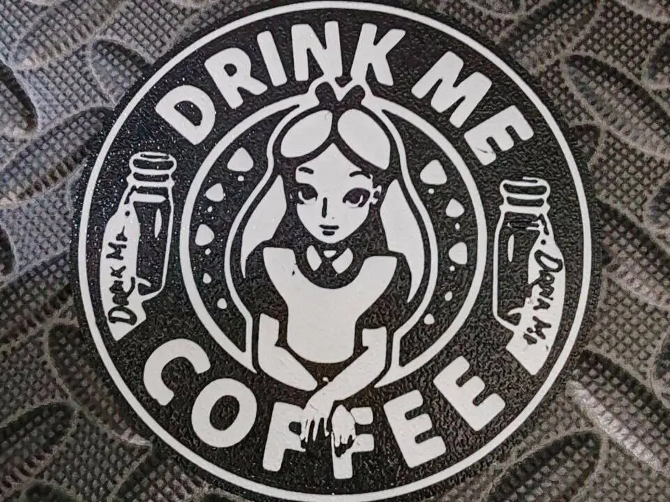 Alice in Wonderland coaster