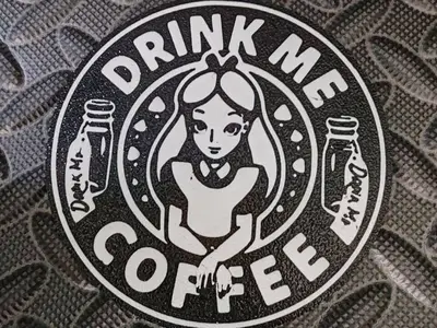 Alice in Wonderland coaster