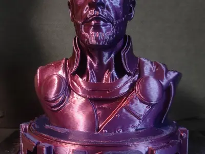 Thor Bust – 3D Printed Superhero Sculpture