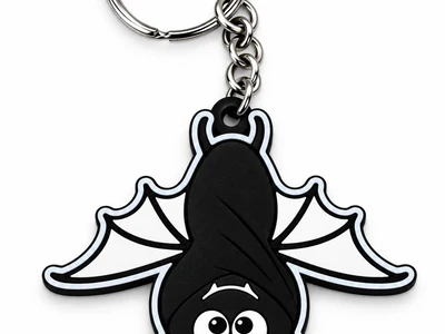 adorable Bat Keychain