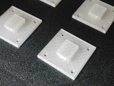 Broom holder plate
