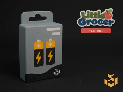 Little Grocer | Battery Pack | Playset Expansion