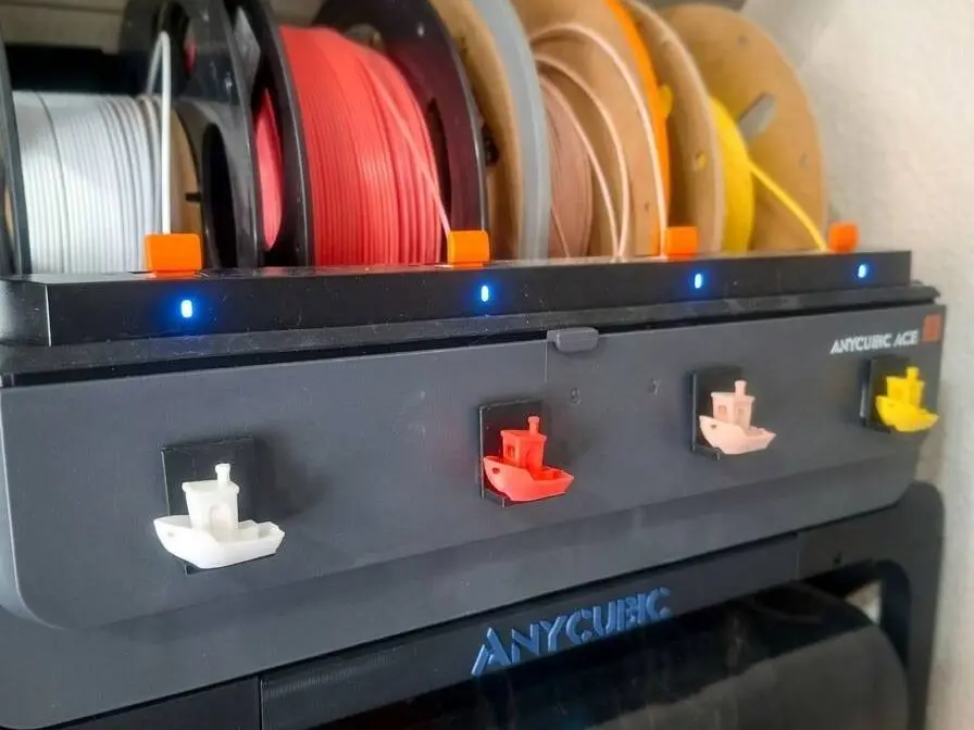 Soporte Mini-Benchy para Filamento - ACE Pro & AMS System