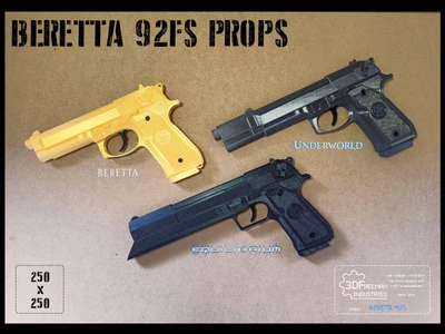 Beretta 92FS Movie Props - Stock, Underworld, Equilibrium