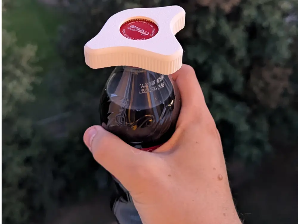 Tri-Grip PET Bottle Cap Opener | Easy Twist