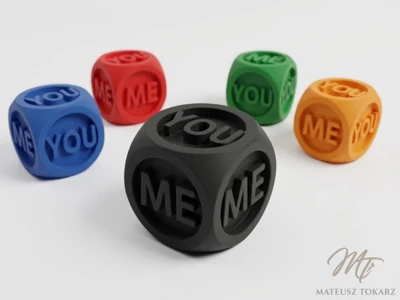 ME / YOU Decision Dice | 3 Sizes