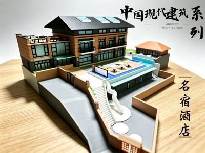名宿酒店-微缩模型