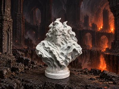 Durin’s Bane (Balrog)  — Bust Inspired by J.R.R. Tolkien’s Writings