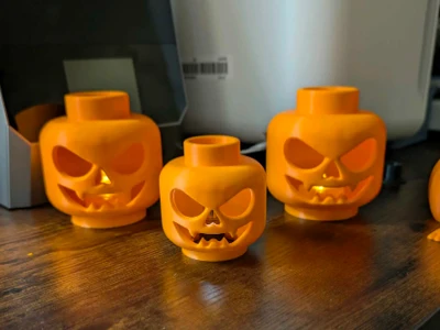 Halloween lego Head