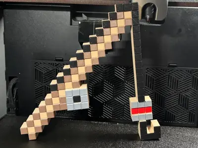 Pixelated Fishing Rod