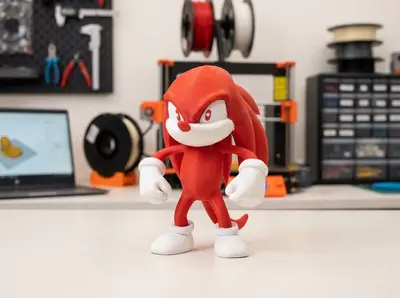 Knuckles Versions: Minimalist and Colored